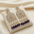 Tessara Gold-Plated Kundan Chandelier Earrings with Purple Beads