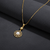 Tessara Gold-Plated Pearl & Zirconia Dangler Pendant