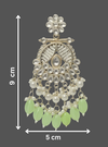 Colorful Statement Earrings with Pearl & Bead Detailing -by Tessara