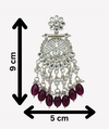 Colorful Statement Earrings with Pearl & Bead Detailing -by Tessara