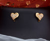 Stylish & Casual Wear Heart Shape Studs Earrings