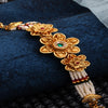 Gold Plated Traditional Flower Design Bracelet