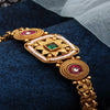 Latest Traditional Gold Plated Rajwadi Bracelet