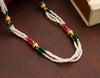 Pearl Beaded Ethnic Rani Haar choker necklace