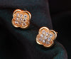 Stylish Brass Gold Plated Stud Earrings
