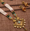 Traditional Rajputi Rajasthani Rani Haar Moti Necklace Jewellery with Earring Set
