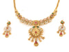 Traditional Multicolour Jewellery Necklace with Earrings Set