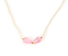 Pearl Beaded Strand Statement Necklace/Mala