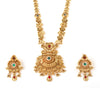 Traditional Gold Plated Long Wedding Jewellery Necklace Jewellery Set