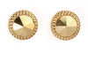 Traditional Round Shape Golden Studs Earring