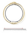 Tessara Pink Meenakari Stone-Studded Bangles, Gold-Toned