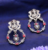 Latest Stylish Oxidised Ganesh Chand Bali Earrings