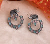 Latest Stylish Oxidised Ganesh Earrings