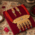 Tessara Alloy Gold-plated Multicolor Jewel Set
