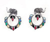 Latest Stylish Oxidised Ganesh Earrings