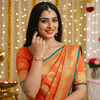 Tessara Pink Meenakari Stone-Studded Bangles, Gold-Toned