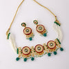 Tessara Alloy Gold-plated Multicolor Jewel Set