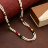 Pearl Beaded Ethnic Rani Haar choker necklace