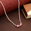 Pearl Beaded Strand Statement Necklace/Mala