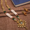 Traditional Rajputi Rajasthani Rani Haar Moti Necklace Jewellery with Earring Set