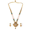 Traditional Rajputi Rajasthani Rani Haar Moti Necklace Jewellery with Earring Set