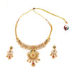 Traditional Multicolour Jewellery Necklace with Earrings Set