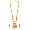 Flower Design Wedding Wear Long Jewellery Necklace Set