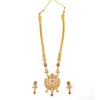 Beautiful Gold Plated Traditional Wedding Wear Long Jewellery Necklace Set