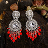 Traditional White Pearl Earrings Set for Women And Girls