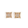 Stylish & Casual Gold Plated Stud Earrings
