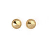 Traditional Round Shape Golden Studs Earring