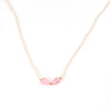 Pearl Beaded Strand Statement Necklace/Mala