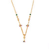 Pearl Golden Long Necklace