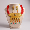 Tessara Alloy Gold-plated Multicolor Jewel Set